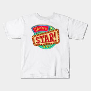 Shine Bright - You're a Star Kids T-Shirt